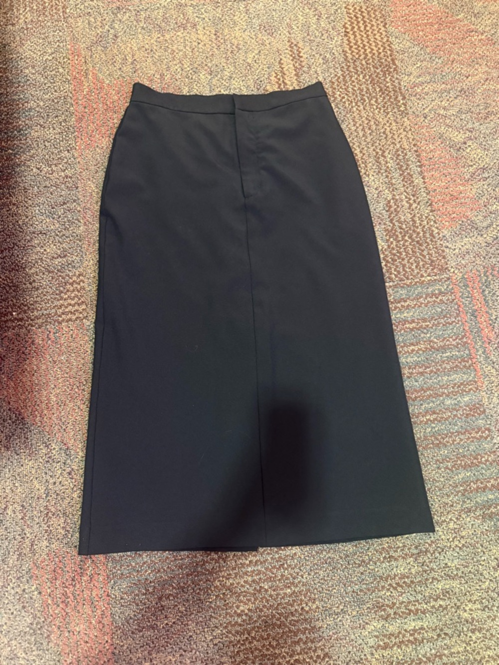 Like New Banana Republic Black Midi Pencil Skirt